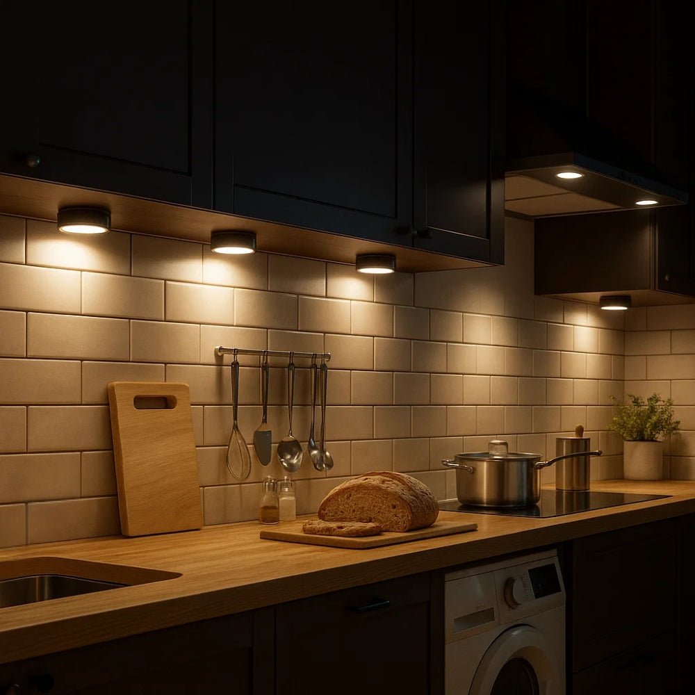 Dimmable LED Nightlight for Versatile Home Illumination Black Nightlight - BlueFox