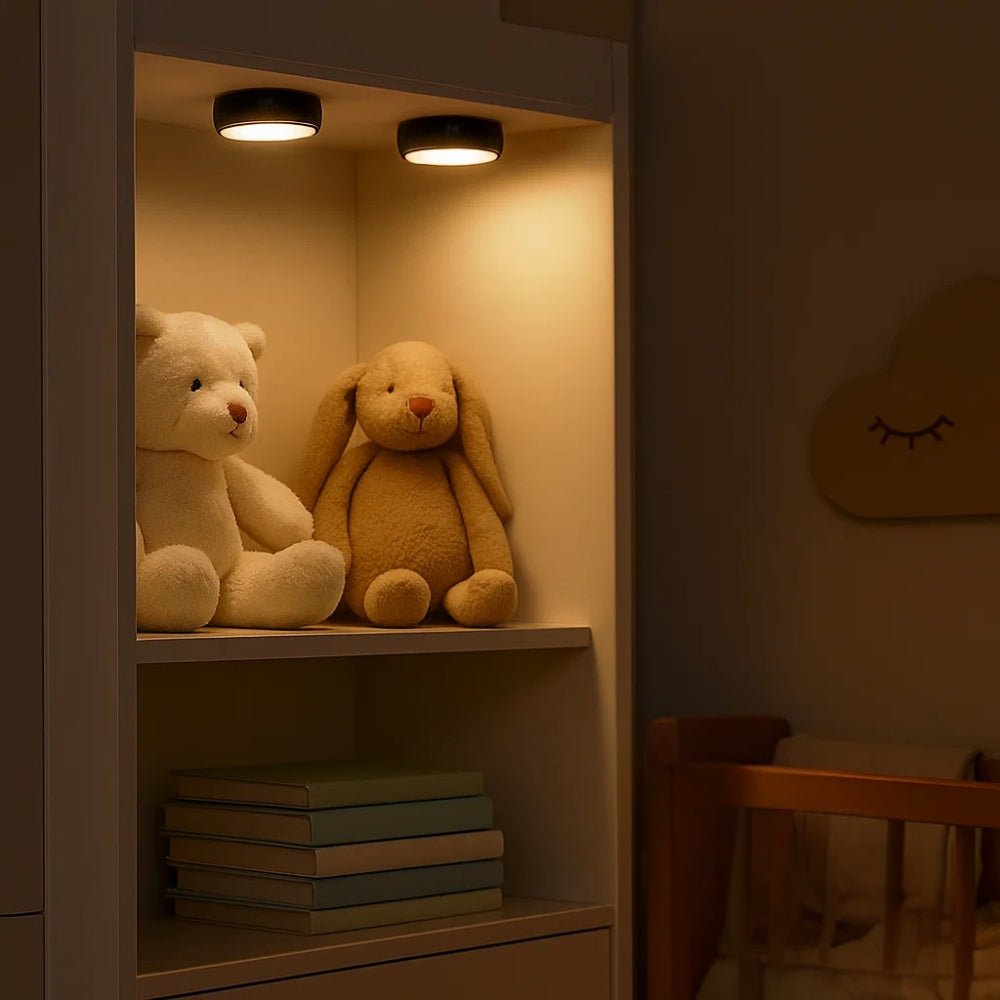 Dimmable LED Nightlight for Versatile Home Illumination Black Nightlight - BlueFox