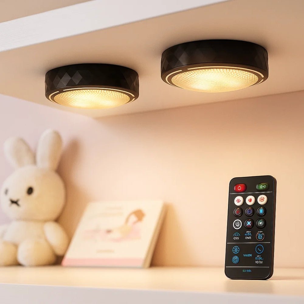 Dimmable LED Nightlight for Versatile Home Illumination Black Nightlight - BlueFox