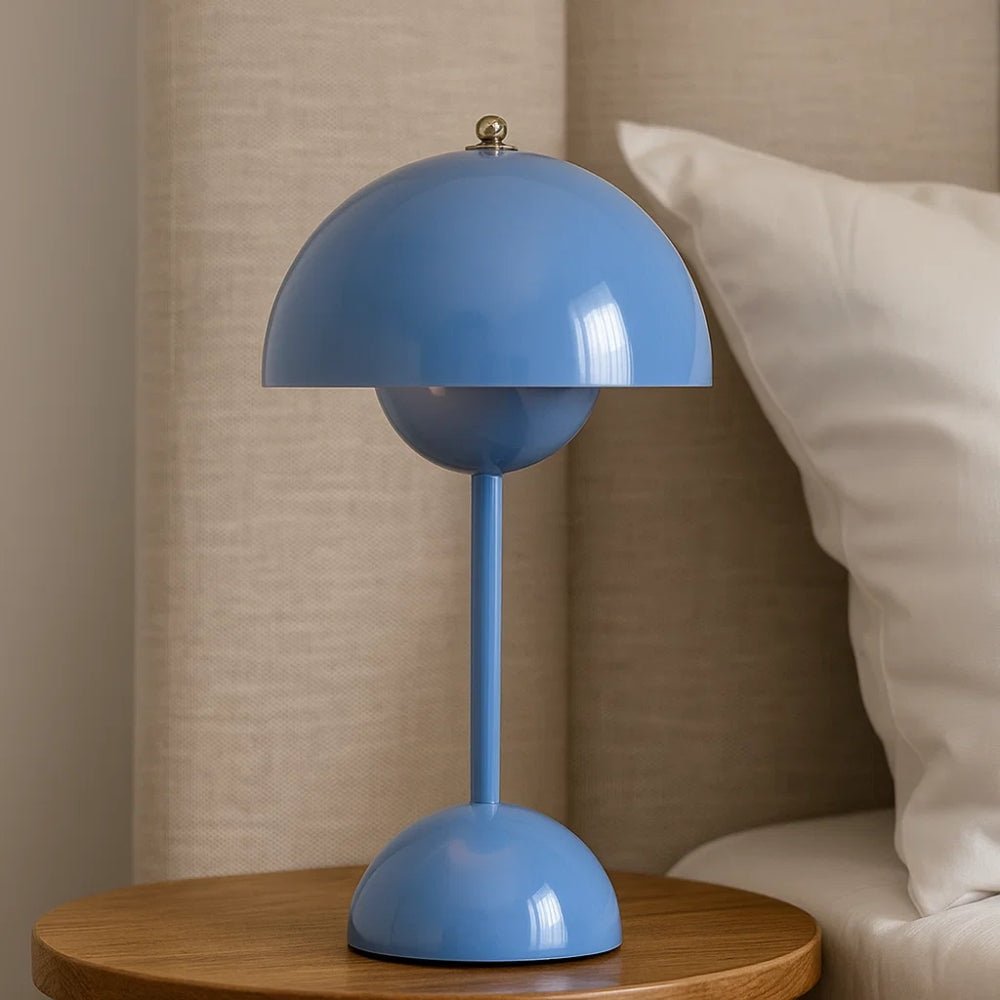 Elegant Table Lamp for Living Room Blue Ice Nightlight - BlueFox