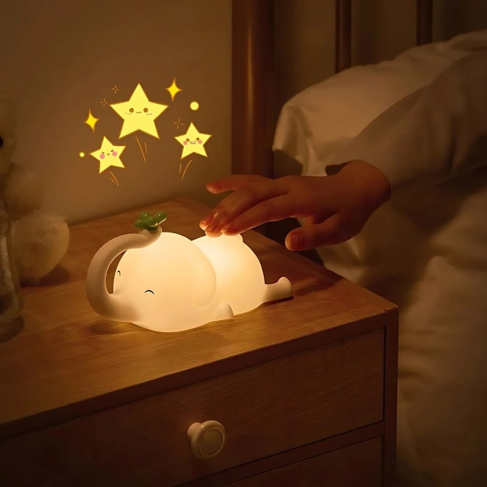Evan | Elephant Nightlight Nightlight- BlueFox