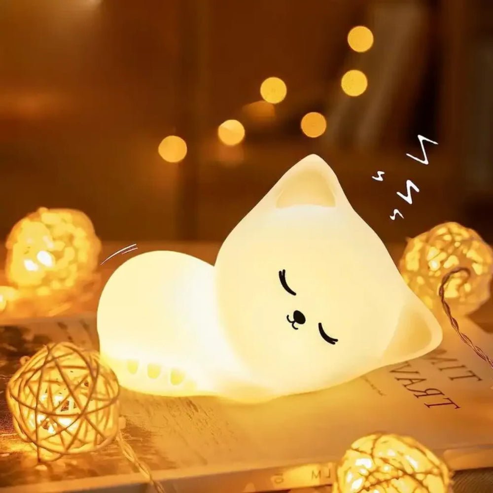Kleo | Kitten Nightlight Nightlight- BlueFox