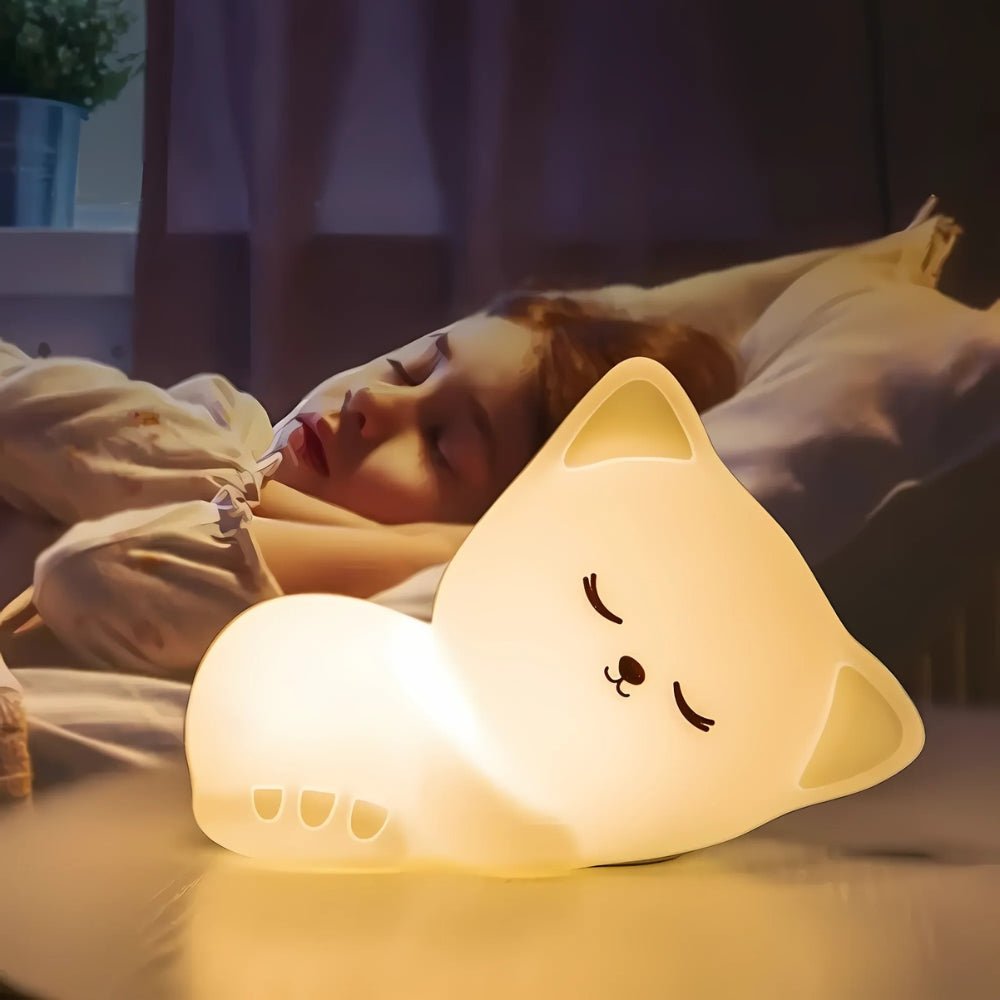 Kleo | Kitten Nightlight Nightlight- BlueFox