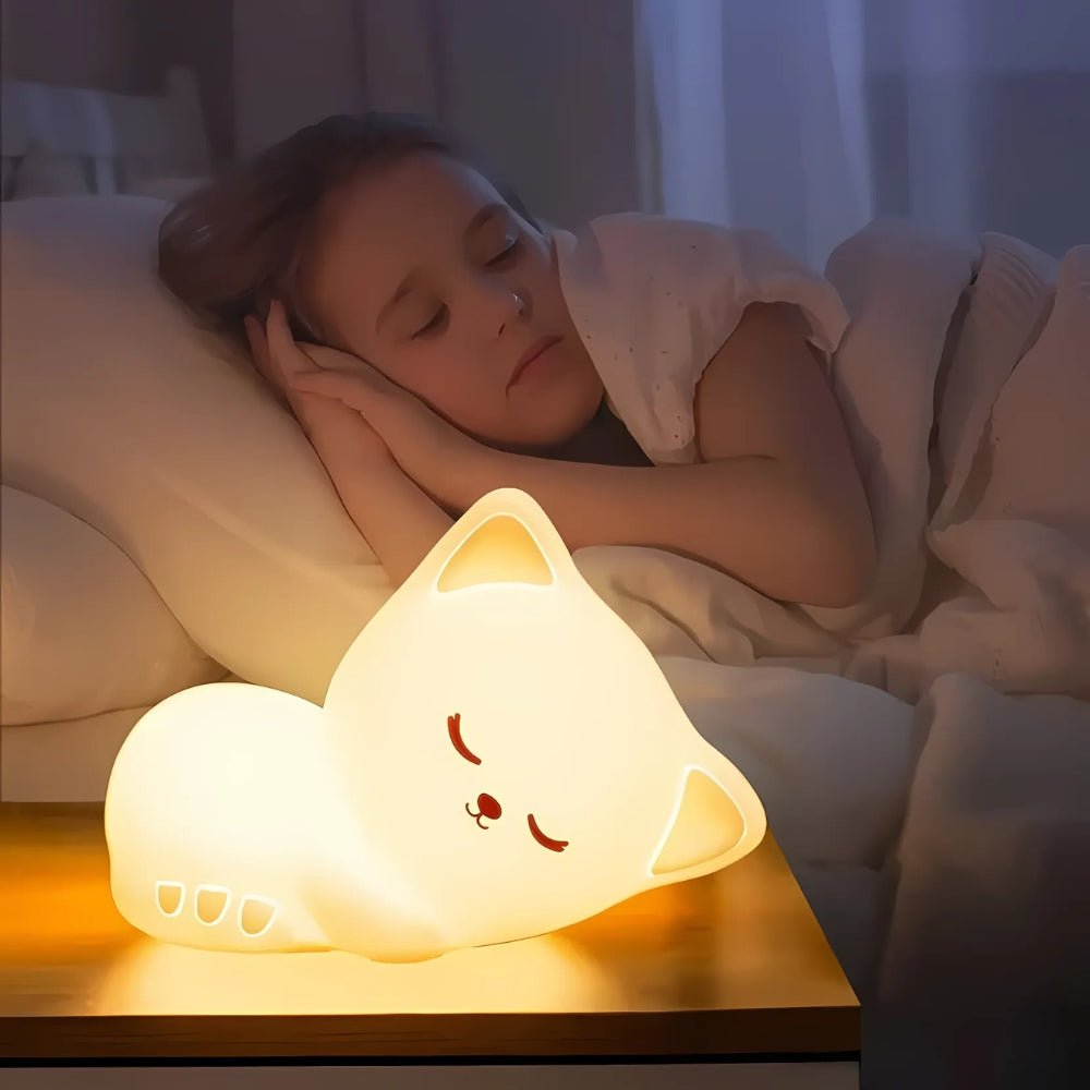 Kleo | Kitten Nightlight Nightlight- BlueFox