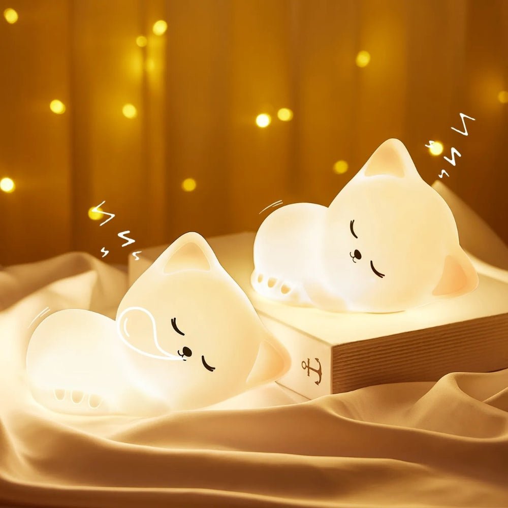 Kleo | Kitten Nightlight Nightlight- BlueFox