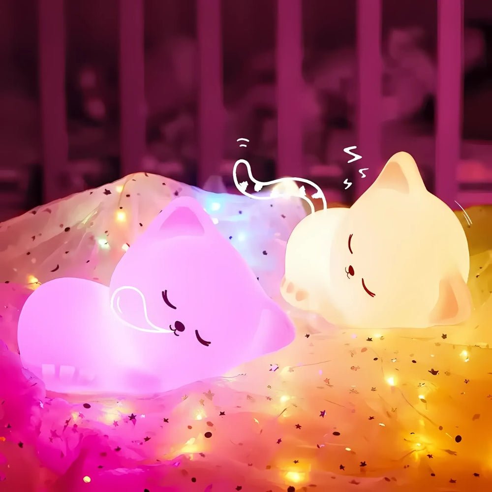 Kleo | Kitten Nightlight Nightlight- BlueFox