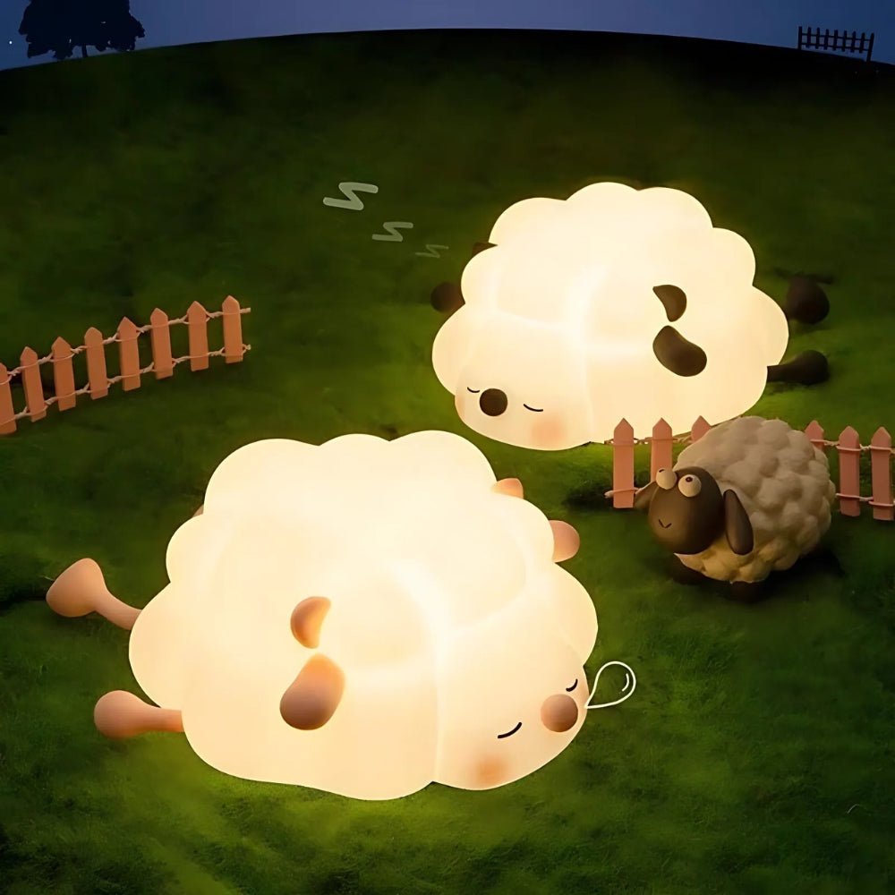 Skyler | Sheep Nightlight Pink - BlueFox